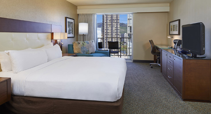 シックで落ち着いた客室