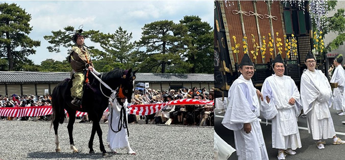 ヒルトングランドバケーションズが葵祭の「路頭の儀」にボランティアとして参加しました